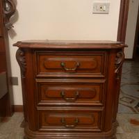 coppia di comidini in stile classico (2 pezz