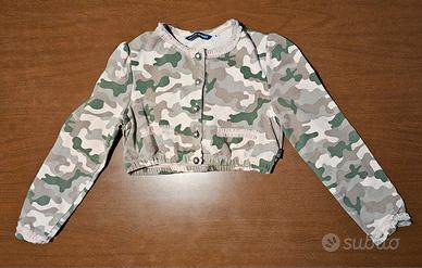 Felpa  bottoni scaldacuore Original Marines 8 anni