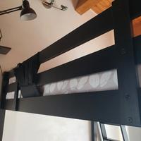 materasso e letto soppalcato 