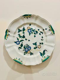 SC Richard antico piatto decorativo in ceramica.