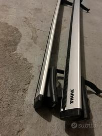 Barre tetto Thule wingbar e attacco per barre tett