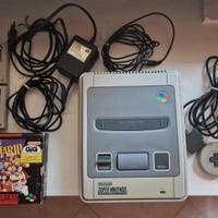 Super Nintendo SNES con 3 giochi e 1 Joystick