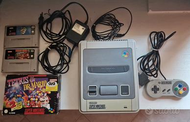 Super Nintendo SNES con 3 giochi e 1 Joystick