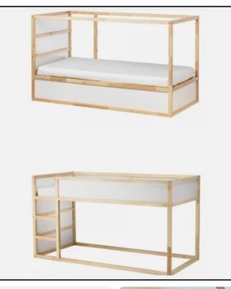 Letto Ikea (Kura) + materasso