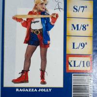 Costume di carnevale harley quinn 