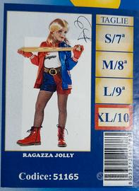 Costume di carnevale harley quinn 