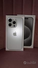 iPhone 15 Pro 256GB Titanio Bianco
