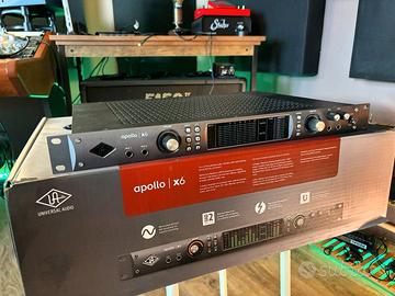 Universal Audio Apollo X6 + Cavo Thunderbolt