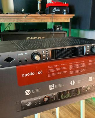 Universal Audio Apollo X6 + Cavo Thunderbolt