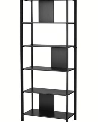 Libreria Ikea Jattesta bamboo nera new in scatola