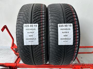2 gomme 225 40 19 Michelin Invernale