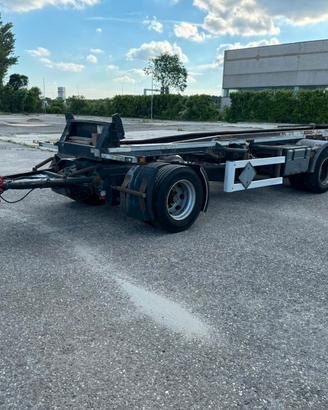 RIMORCHIO SCARRABILE, C.I.R 153 3 ASSI CON RUOTE G