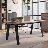 Scrivania 180x90 cm in legno noce