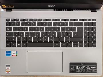 Computer portatile Acer versione tedesca