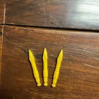 3 missili Red Falcon vintage