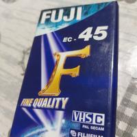 videocassetta Fujifilm vhs 45 mm