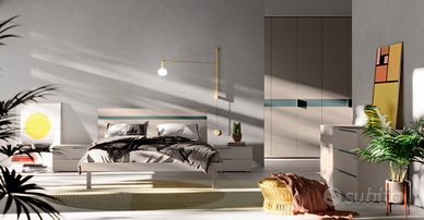 Camera con armadio 8/Ante completa come foto