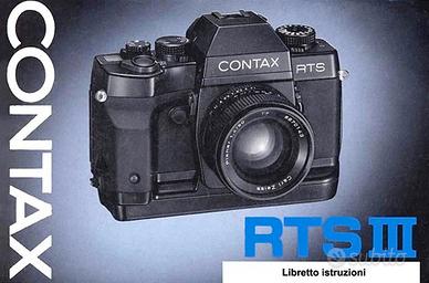 Manuale Contax Zeiss Voigtlander Contafle Contarex