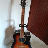 chitarra acustica elettrificata
