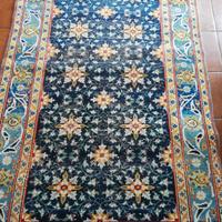 tappeto persiano blu 200x128