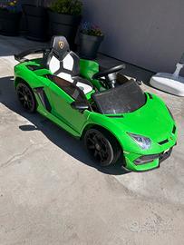 Macchina elettrica telecomandata 12 v lamborghini