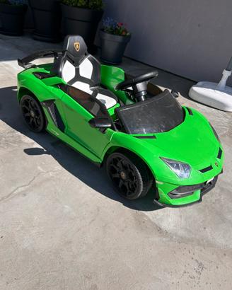 Macchina elettrica telecomandata 12 v lamborghini