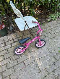 Bici Chicco Pink Arrow prima bicicletta