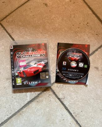 Gioco macchine Supercar Challenge per Ps3