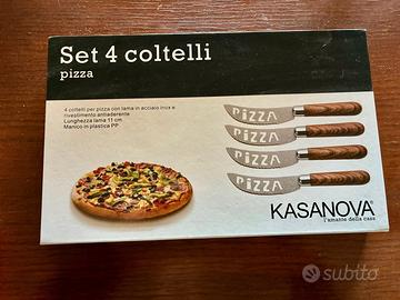 Set 4 coltelli pizza
