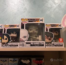 Lotto Funko Pop Attack on Titan