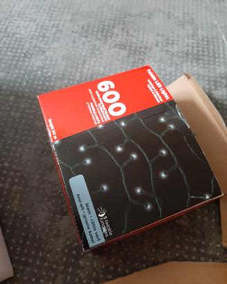 Luci di Natale twinkle 600 led