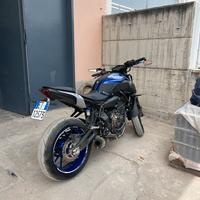Yamaha Mt 07 Depotenziata 35kw