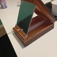 portagioie con specchio vintage