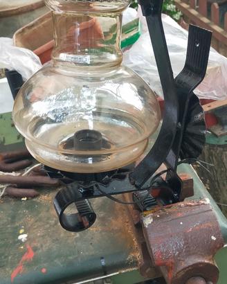 portalampade da interno in ferro