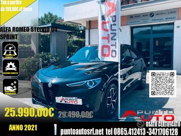 Alfa Romeo Stelvio 190CV Q4 PALETTE PELLE-TELECAM