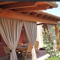 Gazebo-Pergola-Coperture in Legno 90 mq. Complete