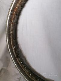 Coppia cerchi moto morini 175 gran turismo del 54