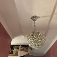 LAMPADARI 2 pz. CRISTALLO SWAROVSKI + piantana