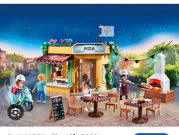 Playset Pizzeria fattoria e furgone scobydoo