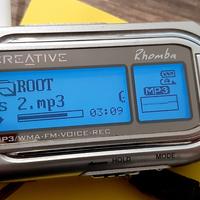 Lettore Mp3 Creative Rhomba 256 Mb