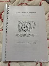 Algebra lineare per matematici, Marco Manetti