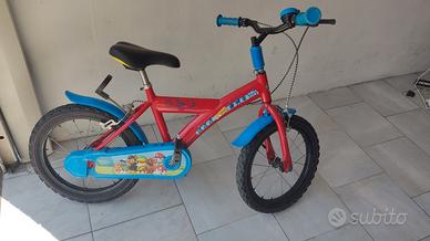Bicicletta Paw Patrol 16"