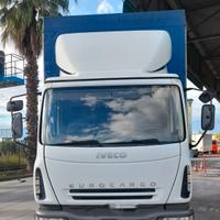 Iveco eurocargo 80e17 con centina e sponda 