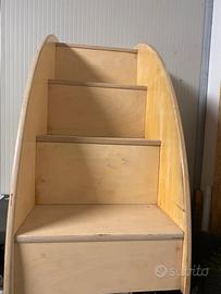 Scala in legno
