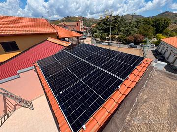 impianto fotovoltaico 6 kWp + 10 kWh di batteria 