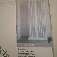 Box doccia a soffietto
