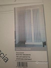 Box doccia a soffietto