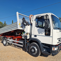 Eurocargo 120e15 ribaltabile + Gru Pm serie 6