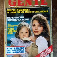 ORNELLA MUTI BARBARA BOUCHET Rivista GENTE 1978