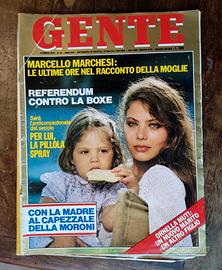 ORNELLA MUTI BARBARA BOUCHET Rivista GENTE 1978